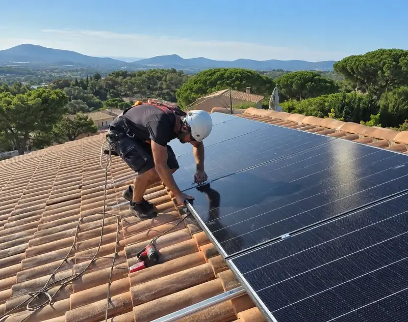 Installateur panneaux solaires Tupin-et-Semons — pose photovoltaïque sur toiture